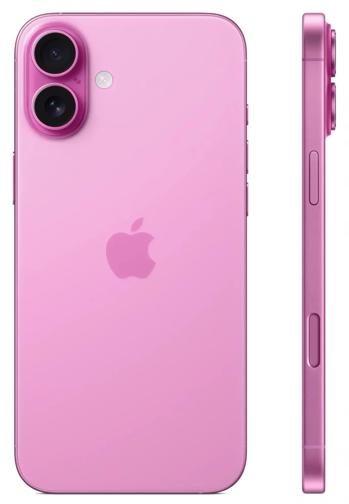 Смартфон Apple iPhone 16 256Gb Pink (eSIM+SIM)