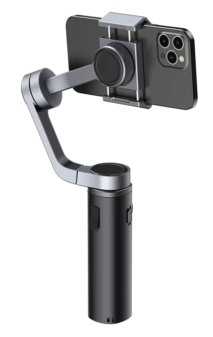 Монопод-стабилизатор Baseus Control Smartphone Handheld Folding Gimbal Stabilizer, Серый (SUYT-D0G)