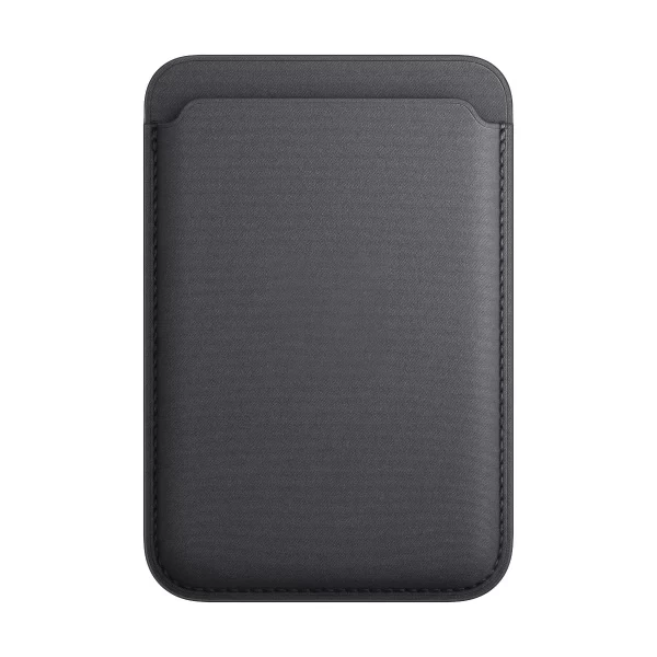 Чехол-бумажник Fine Woven Wallet MagSafe для iPhone, Black