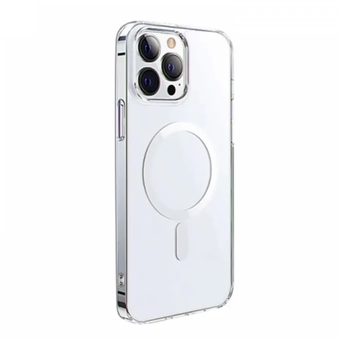 Чехол Wiwu Ultra slim crystal magnetic phone case для iPhone 14 Pro, Прозрачный