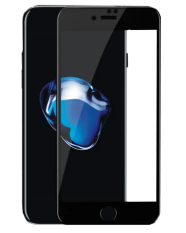 Защитное стекло для iPhone 8 Plus / iPhone 7 Plus 3D, черный