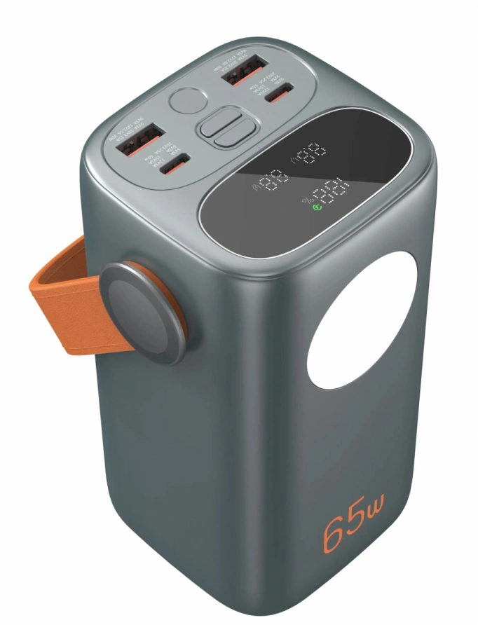 Внешний аккумулятор GRNOE Protable Powerbank 40000 mAh 65w c40, Чёрный