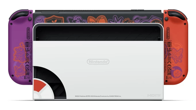 Игровая консоль Nintendo Switch OLED 64Gb, Pokémon Scarlet & Violet Edition