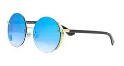 Солнцезащитные очки Gimai, Серебристый, дымчато-синий